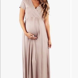 Motherbee Maternity Floor Length Dress